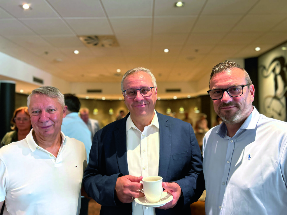 Bernd Schneider, Oliver Straub, Hansjörg Egli (Foto: Redaktion)