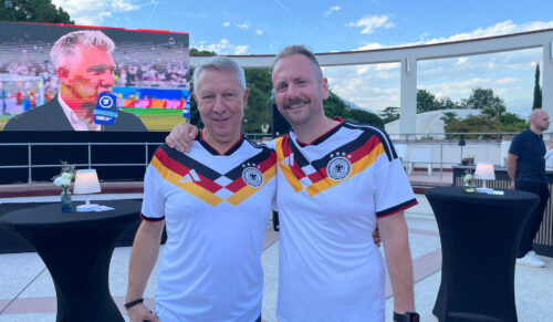 Bernd Schneider (SABU) und Patrick Schweizer (Schuh Schweizer) (Foto: Redaktion)