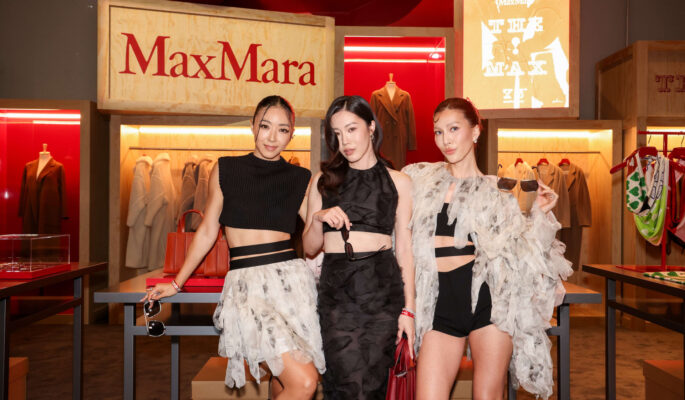 Yuyu Zhangzou, Jenny Tsang, Molly Chiang (Foto: Max Mara)