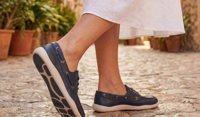 Caprice führt zu F/S 27 erstmals Barfußschuhe. (Foto: Caprice)