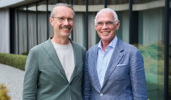 Legero United-Chief Product Officer Hermann Meyer und Chairman of the Board Stefan Stolitzka (Foto: Legero United)