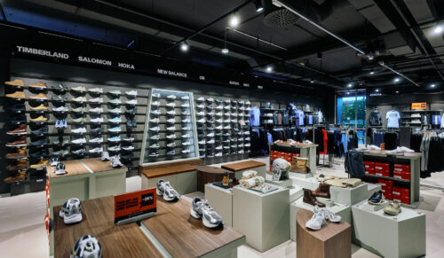 Flagship Stores in Dortmund, der im Oktober eröffnet wurde und dem Store in Hannover ähnelt. (Foto: Sport Scheck)