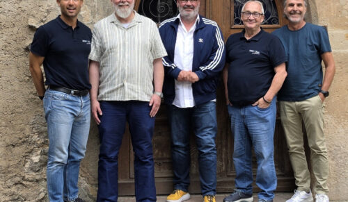 Karl Müller, Marc E. Scherrer, Jörg Reusse, Lutz Kay und Harrald Voggel (Foto: Joya)