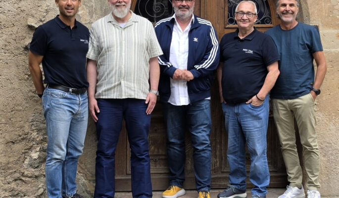 Karl Müller, Marc E. Scherrer, Jörg Reusse, Lutz Kay und Harrald Voggel (Foto: Joya)