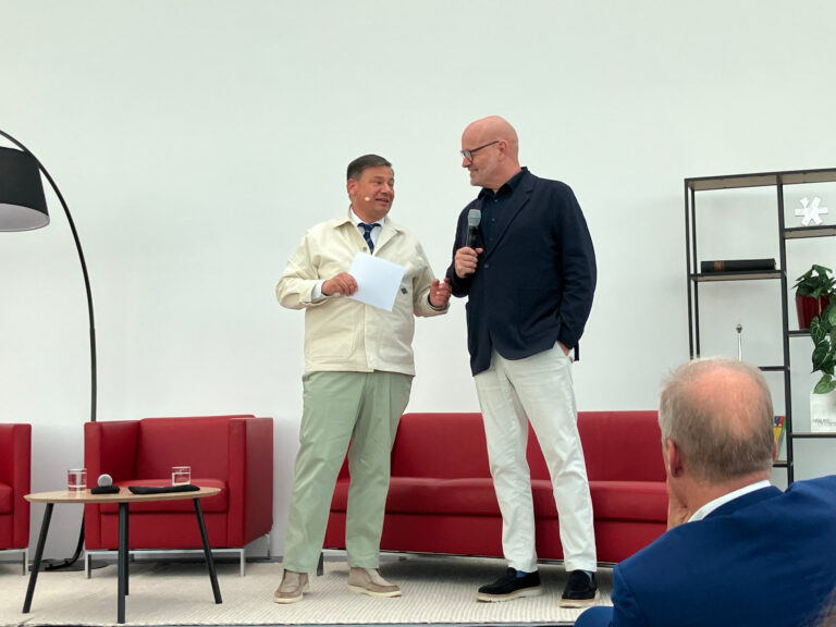 Holger Knapp und Günter Althaus (Foto: Redaktion)