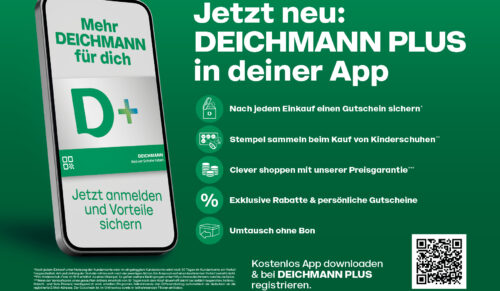 Deichmann stellt das neue Loyalty-Programm Deichmann Plus vor. (Foto: Deichmann SE)