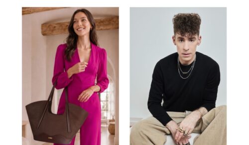 Im Rahmen der Shows integriert Kilian Kerner Taschenmodelle von L.Credi in die Runway-Looks (Fotos: L.Credi/Kilian Kerner)