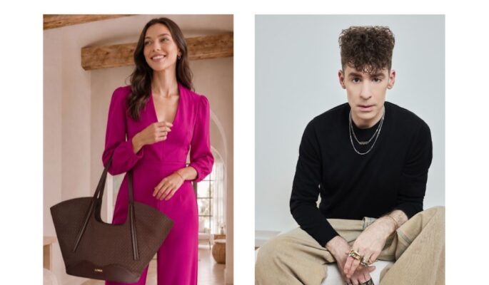 Im Rahmen der Shows integriert Kilian Kerner Taschenmodelle von L.Credi in die Runway-Looks (Fotos: L.Credi/Kilian Kerner)