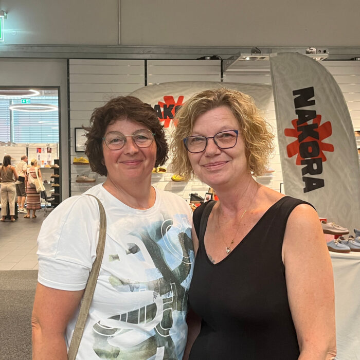 Anja Jäger (li.) und Irmgard Merz, Modehaus Müller-Hamann (Foto: Redaktion)