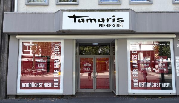 Der Tamaris Pop-up-Store in Bochum (Foto: Beckmann)