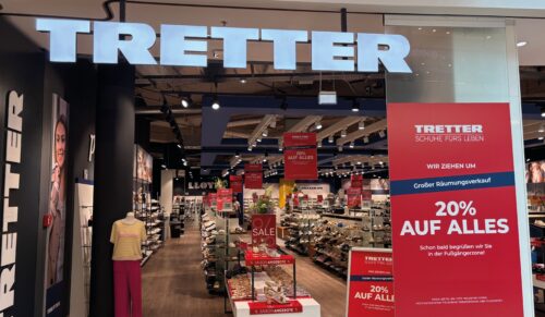 Tretter Store in den Arkaden in Erlangen (Foto: Redaktion)