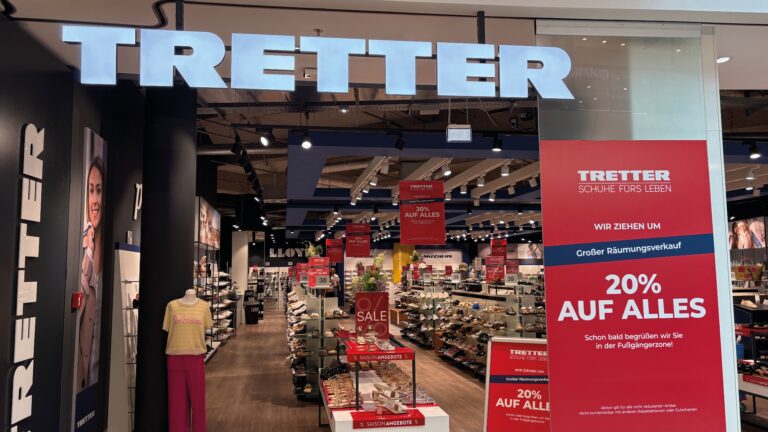 Tretter Store in den Arkaden in Erlangen (Foto: Redaktion)