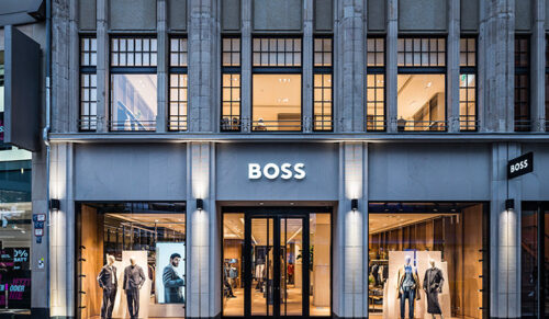 Store in Düsseldorf (Foto: Hugo Boss)