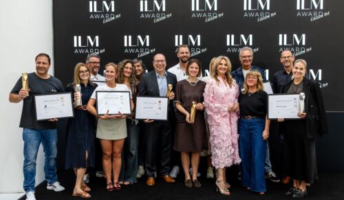 Die ILM Award-Gewinner zusammen mit der Jury. (Foto: Messe Offenbach)