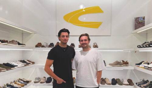 Marc und Nick Grossmann sind bei der Gerli GmbH unter anderem für die Lizenzmarke Camel Active verantwortlich. (Foto: Gerli GmbH)