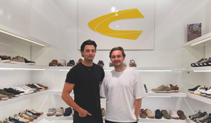 Marc und Nick Grossmann sind bei der Gerli GmbH unter anderem für die Lizenzmarke Camel Active verantwortlich. (Foto: Gerli GmbH)