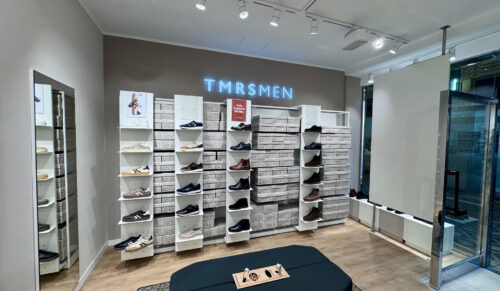 TMRS Men-Fläche im Mannheimer Store (Foto: Tamaris) 