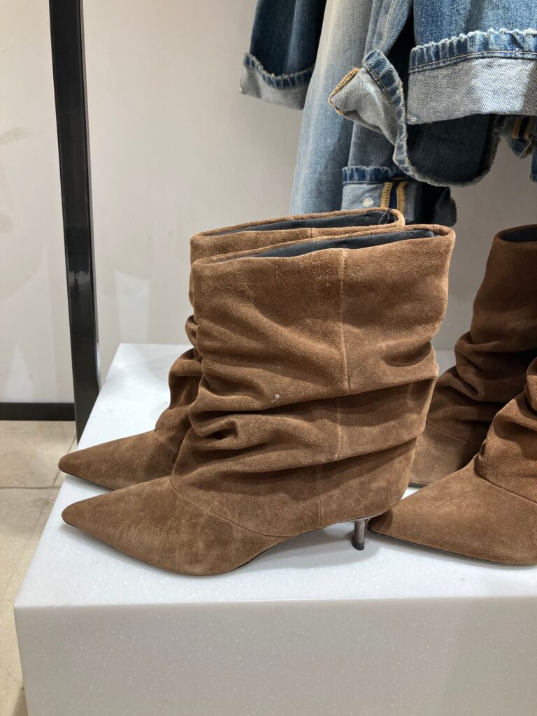 Brauntöne und Boots kommen bereits gut an (Foto: Redaktion)