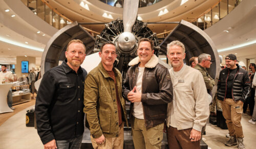v.l.: Andreas Firneburg, Sönke Möhring, Captain Joe, Thomas Ganter (Foto: PME Legend)