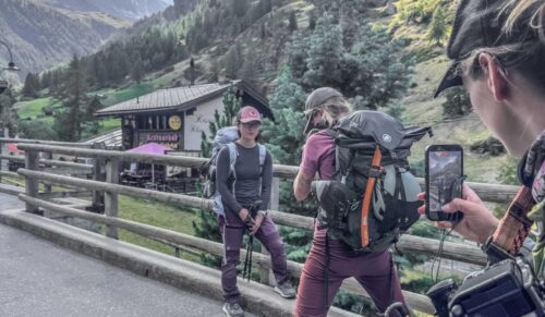 Dreharbeiten in Zermatt (Foto: Sunny Stroeer)