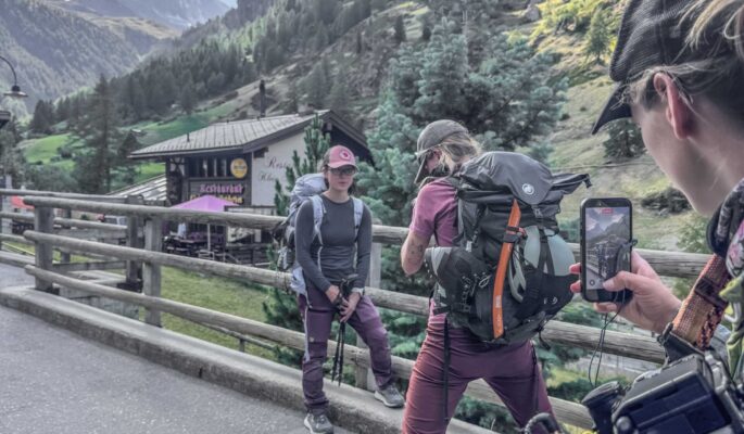 Dreharbeiten in Zermatt (Foto: Sunny Stroeer)