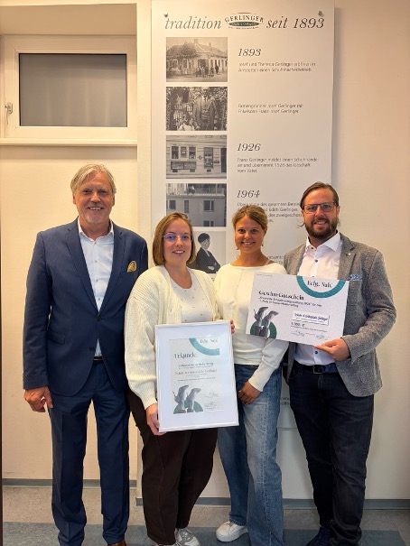 Publikumspreis 2026 für Schuhe Gerlinger aus Amstetten: Beim Social-Media-Voting sammelte das Familienunternehmen Gerlinger die meisten Stimmen. (Foto: WKO BSH)