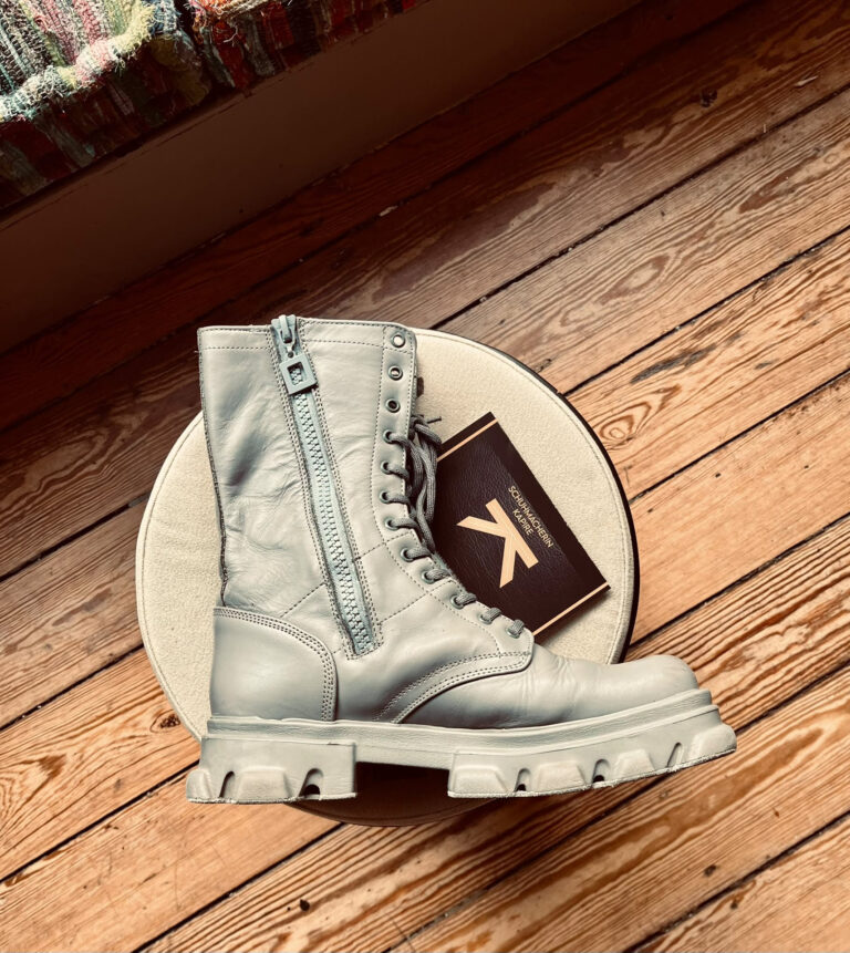 Der reparierte Boot von Kevin Richardson (Foto: Karina Ranft)