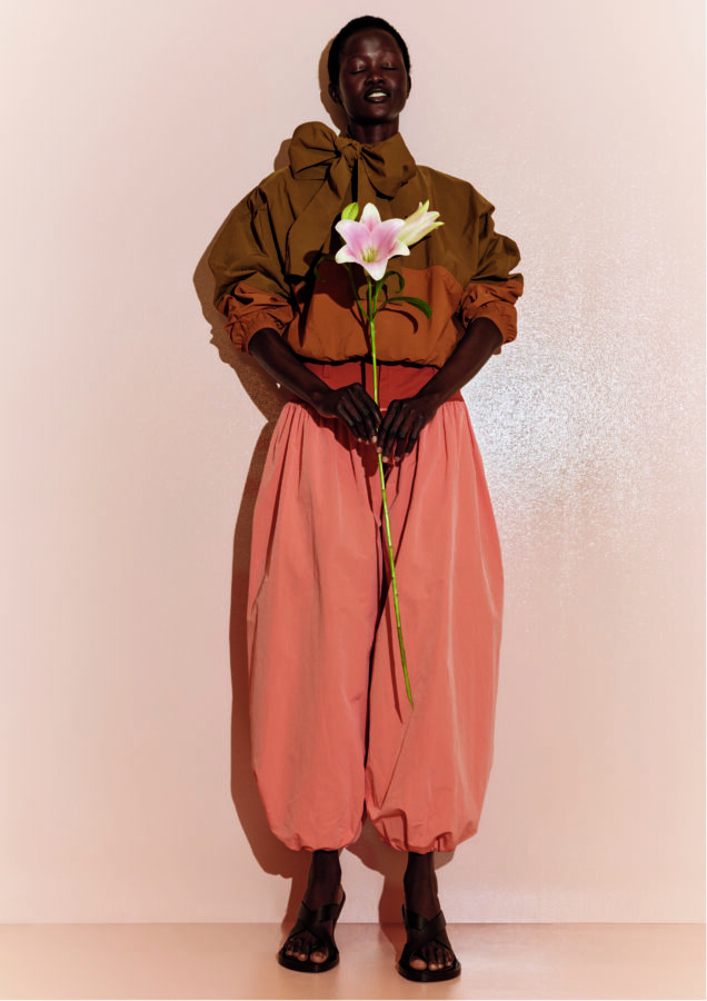 Superweite Harem Pants von Mac