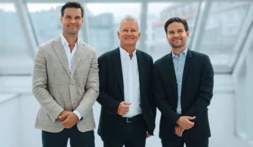 Die drei Geschäftsführer des Münchner Schuhfilialisten: Luca, Thomas und Gregor Tretter. (Foto: Tretter)