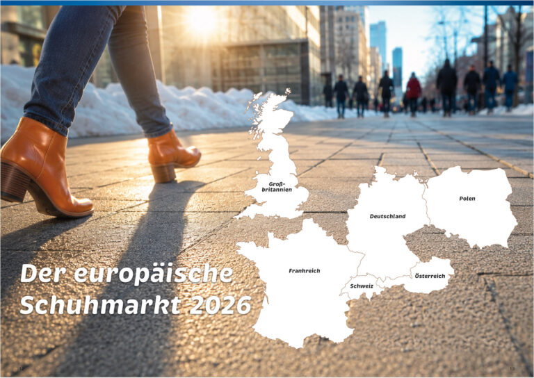 Marketmedia24 hat die Studie „Consumer Report 2026 – Die Schuhbranche Europa“ veröffentlicht. (Foto: Marketmedia24)